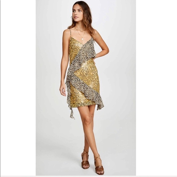 Endless Rose Dresses & Skirts - Endless Rose Spangle Leopard Dress.